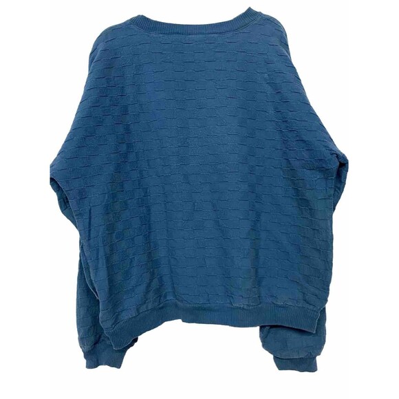 Vintage WEK the World Cape Code Embroidered Nautical Compass Long Slv Shirt 2XL - Picture 3 of 5